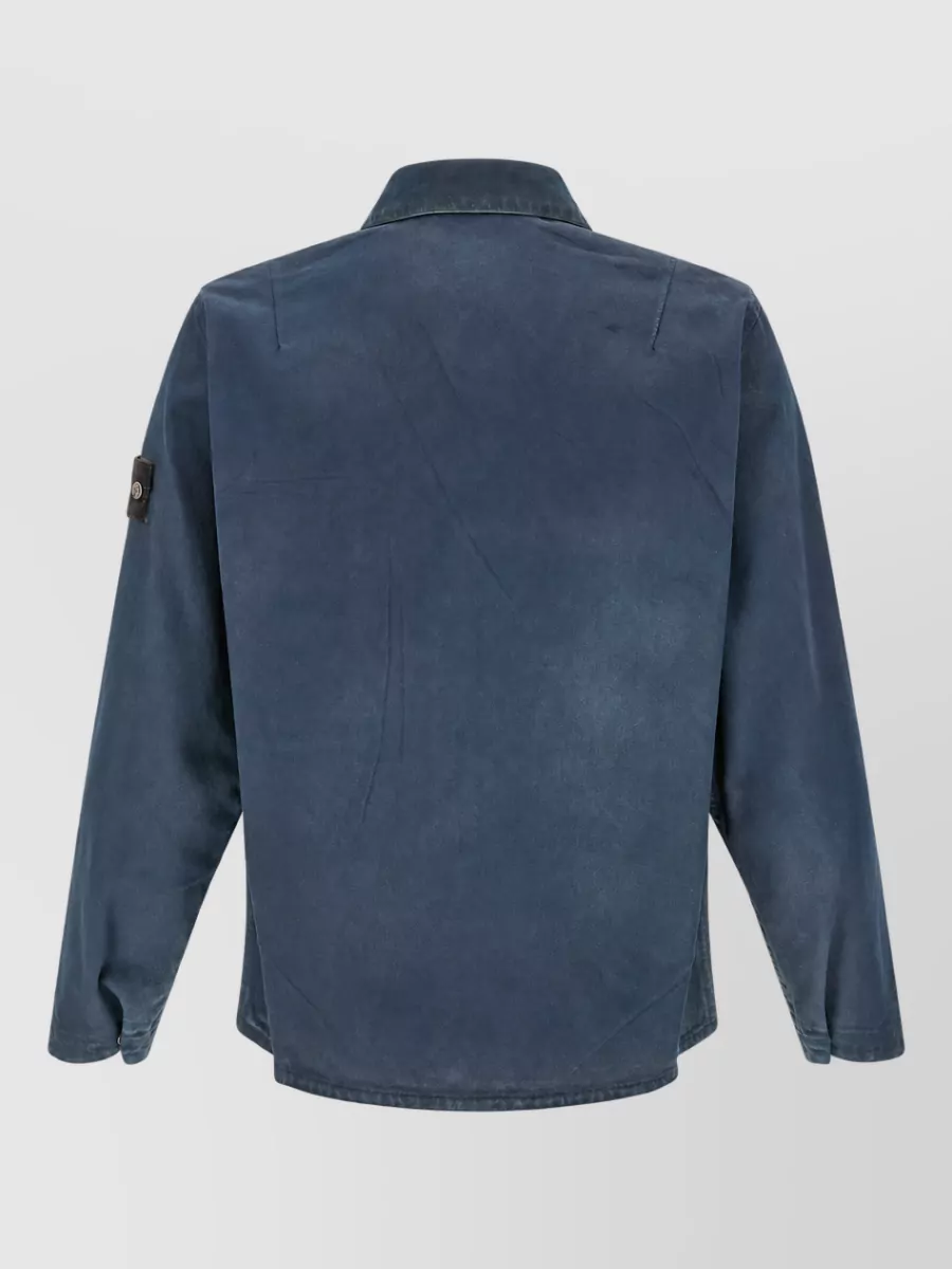 Stone Island Denim Shirt Jacket