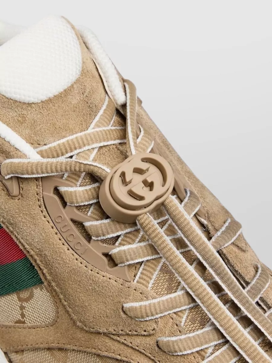 Gucci Leather Low-Top Sneakers