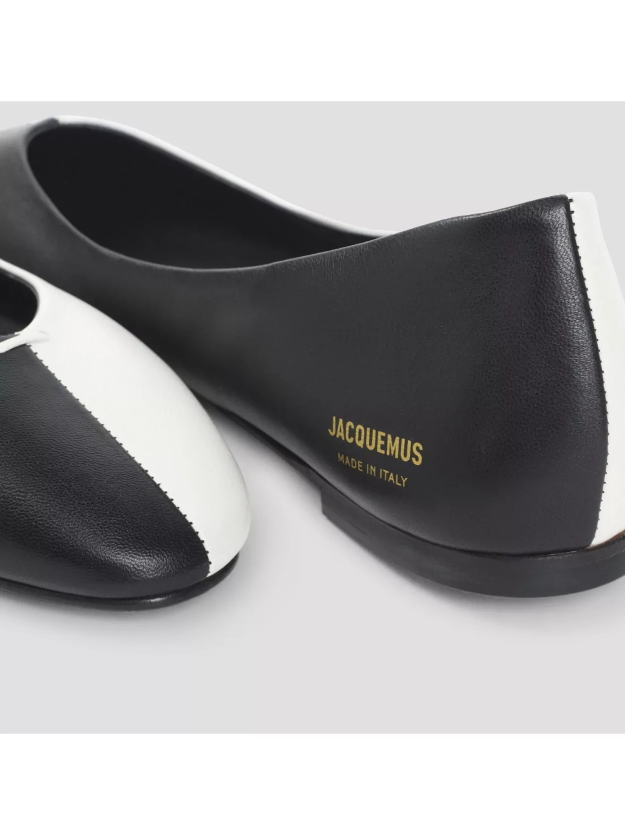 Jacquemus Two-tone Ballerina Shoes Flat Sole