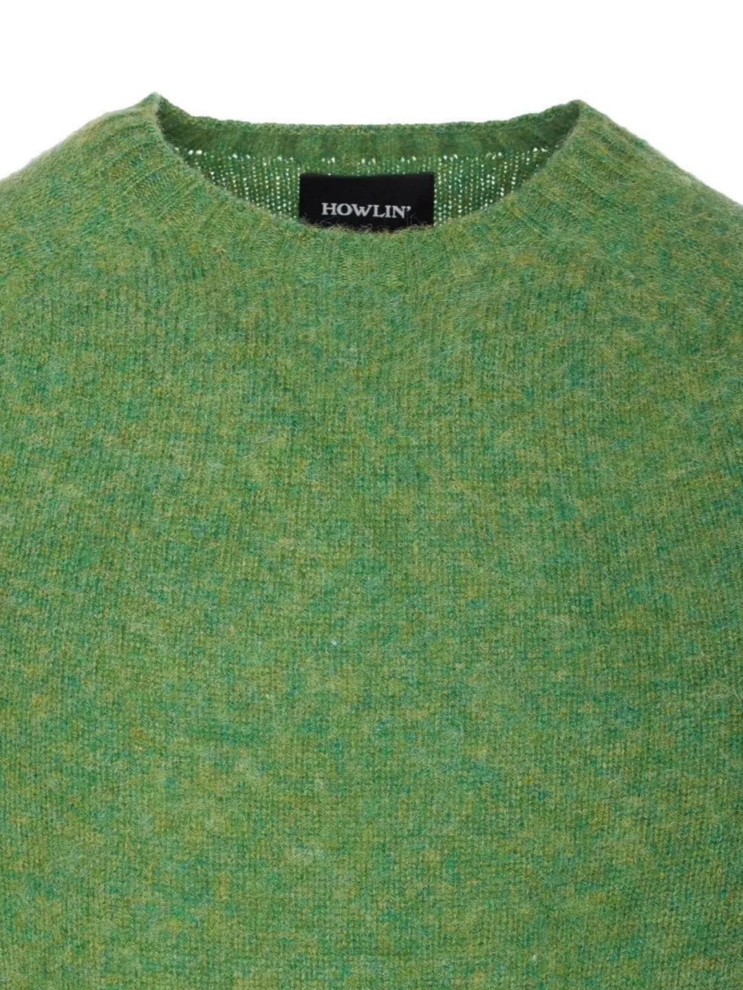 Howlin Ribbed Hem Long Sleeve Crewneck Sweater