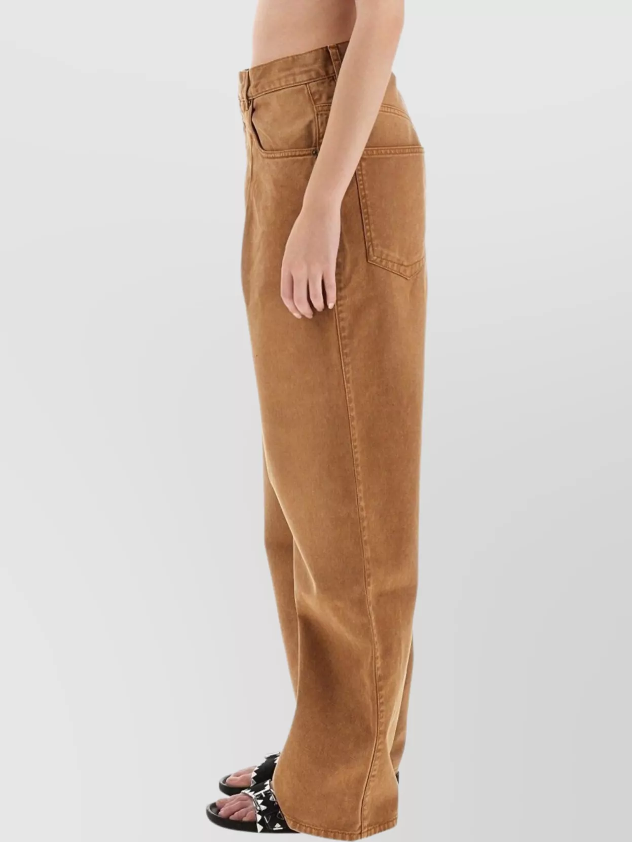 Isabel Marant High Waist Trousers Wide Legs