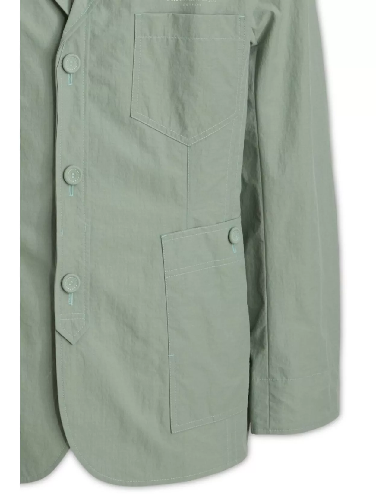 Christian Dior Jacket With Front Pockets And Long Sleeves