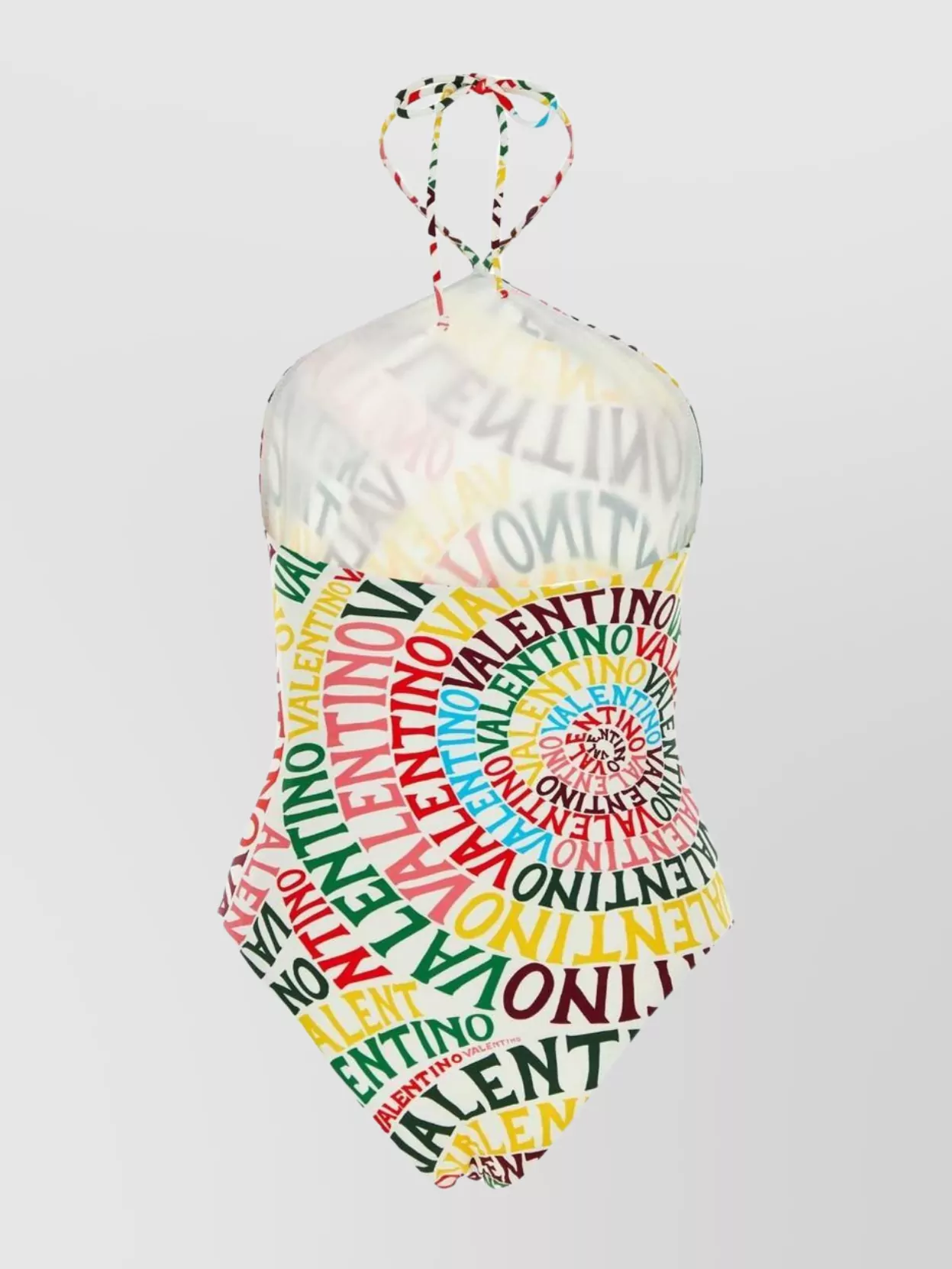 Valentino Garavani Printed Stretch Nylon Escape Swimsuit