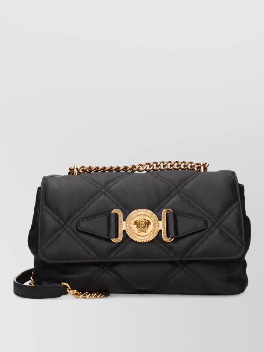 Versace leather clutch bag