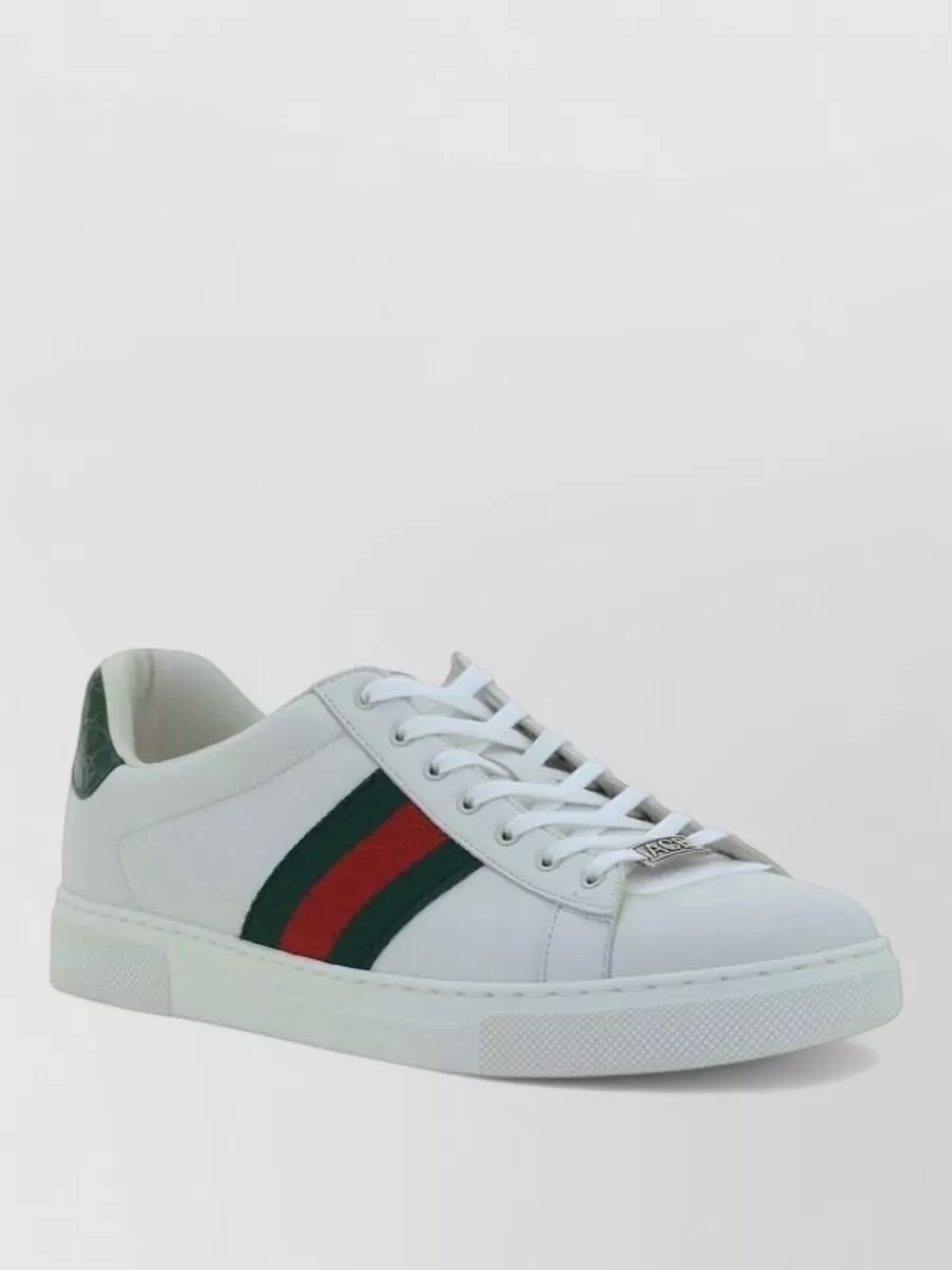 Gucci calf leather low-top sneakers