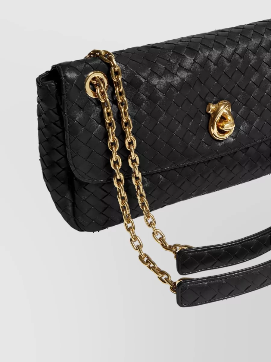 Bottega Veneta Small Lambskin Clutch Bag