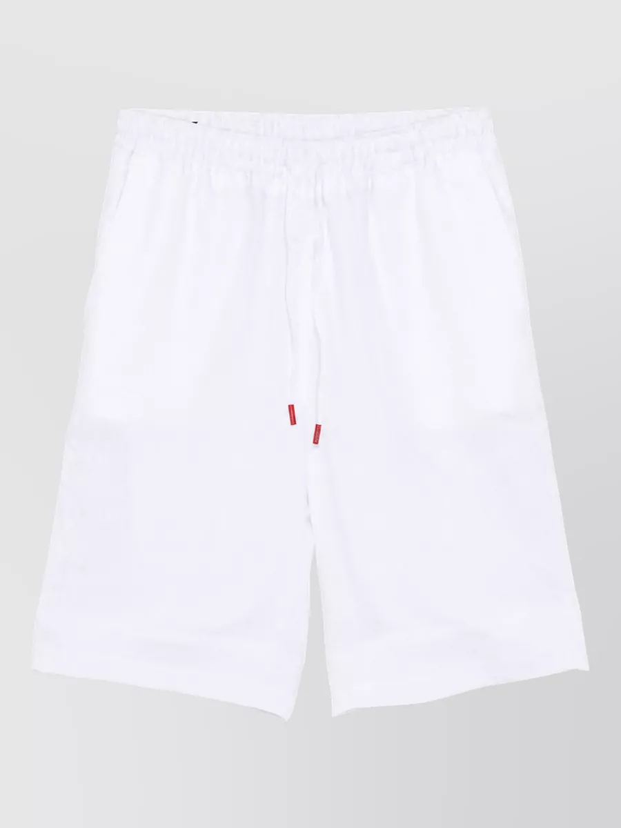 Kiton linen kapaa chino shorts