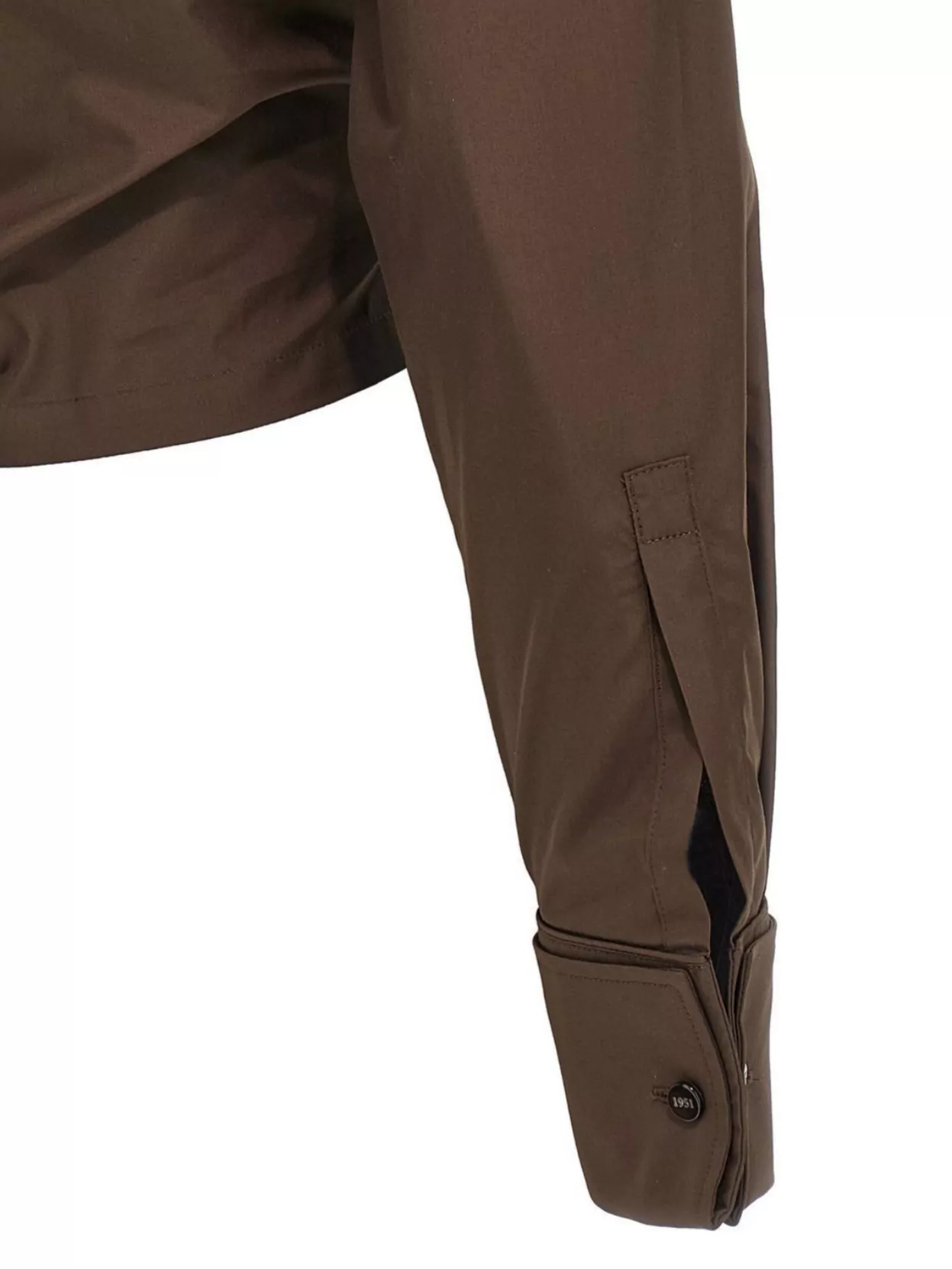 Max Mara Cropped Collared Shirt Elasticated Hem