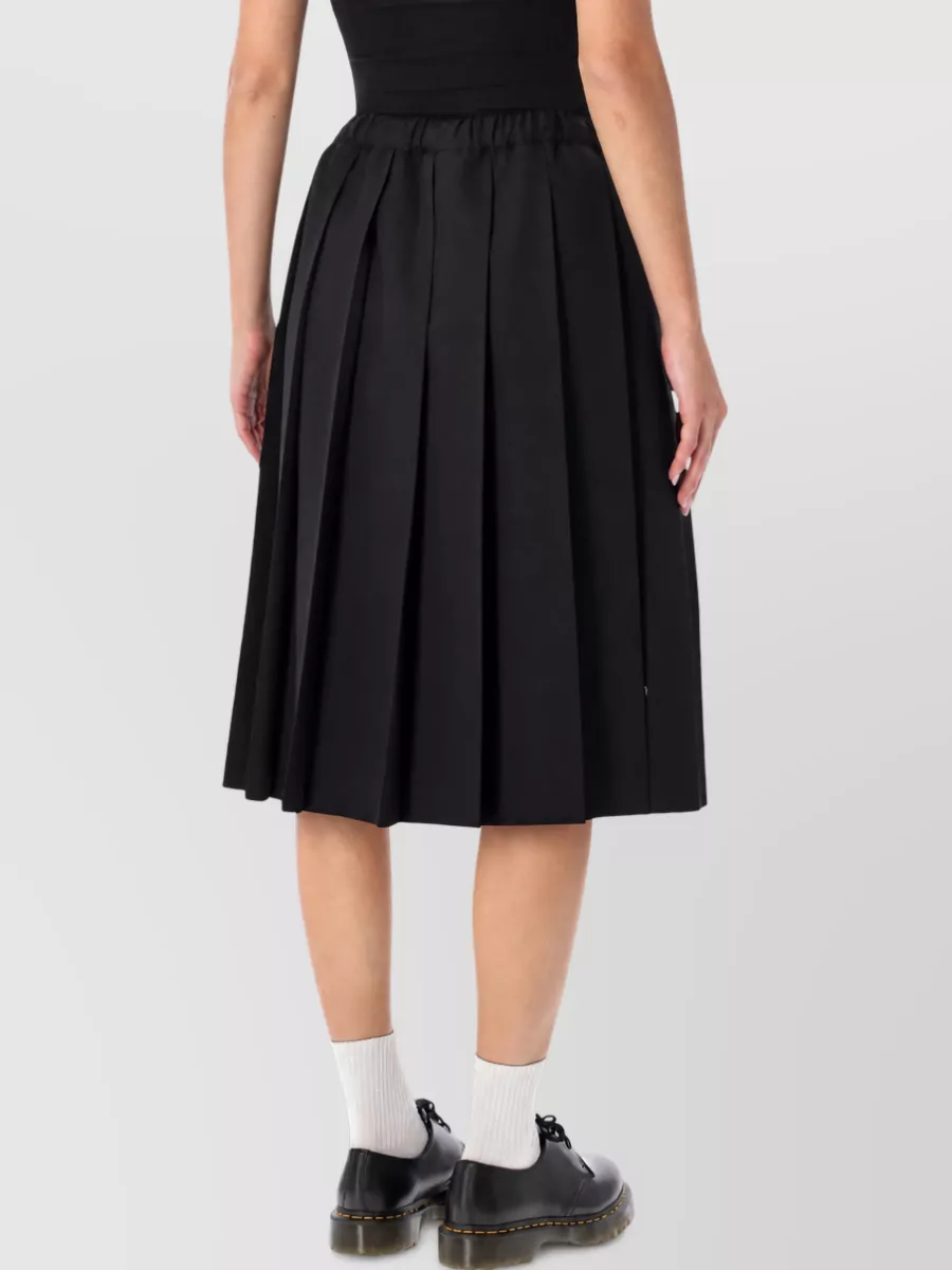 Comme Des Garçons Pleated Skirt