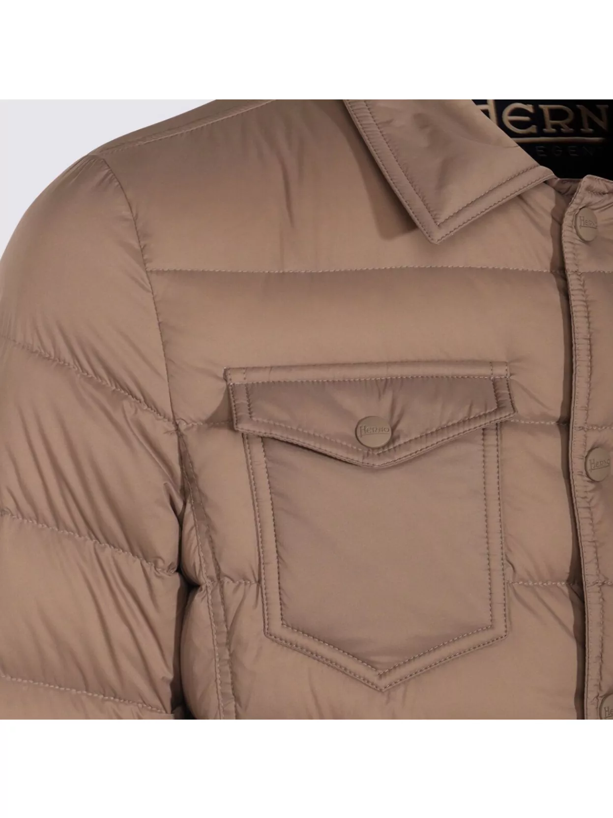 Herno Pockets Chest Padded Side