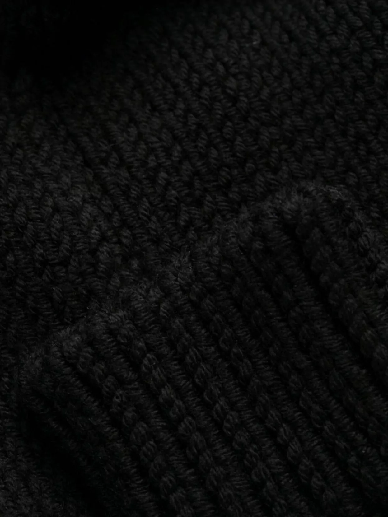 Saint Laurent Maxi Ribbed Knit Turtleneck Dress