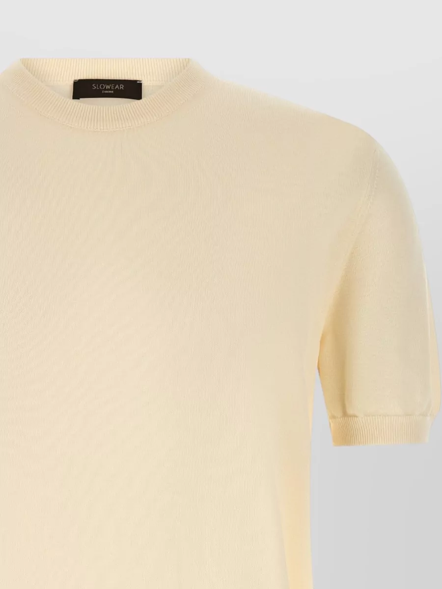 Zanone Cotton Crew-Neck Jumper