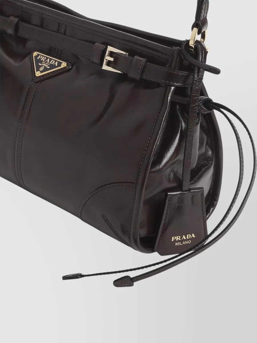 Prada Bonnie Small Leather Shoulder Bag