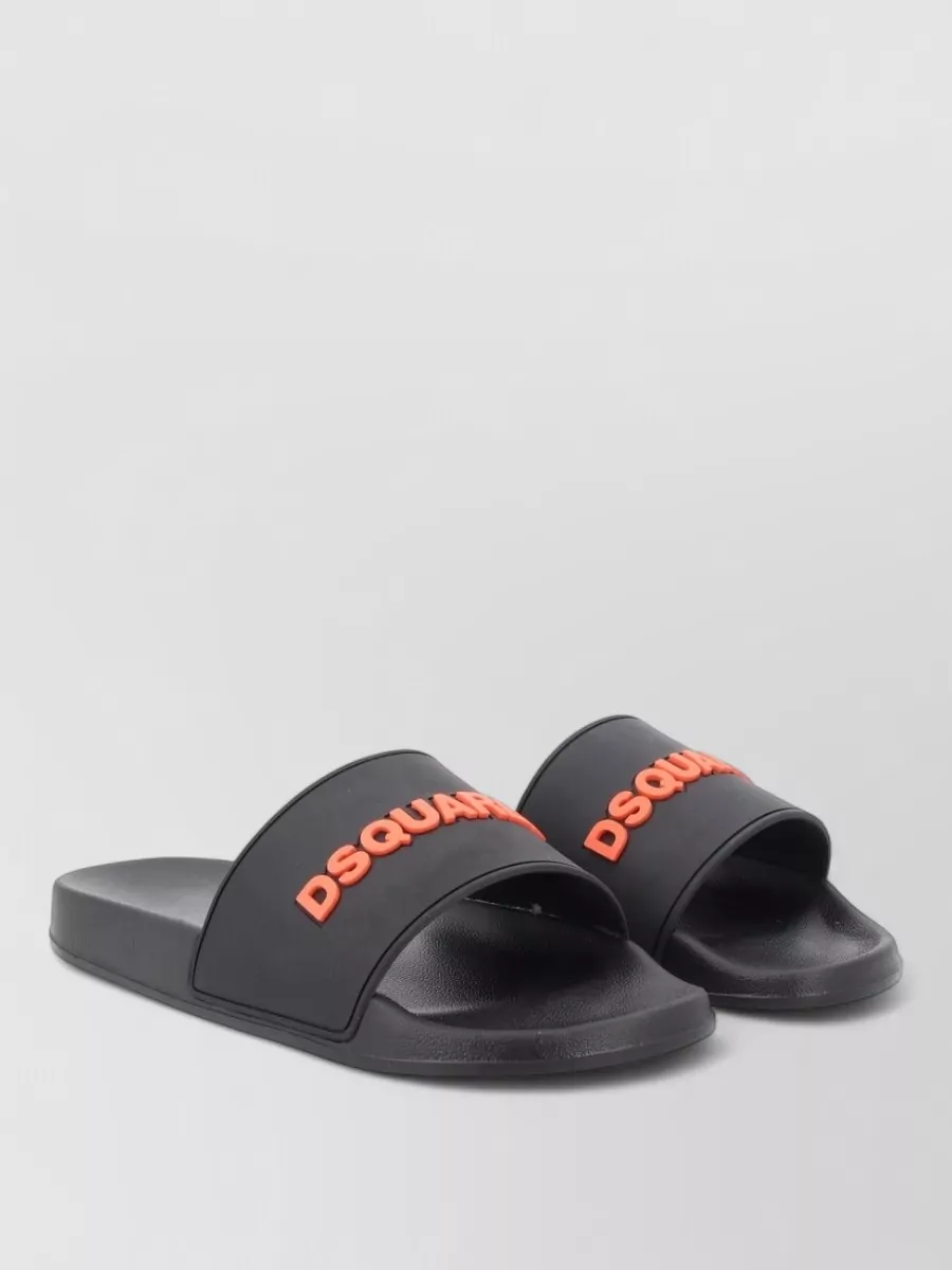 Dsquared2 Logo Rubber Slides