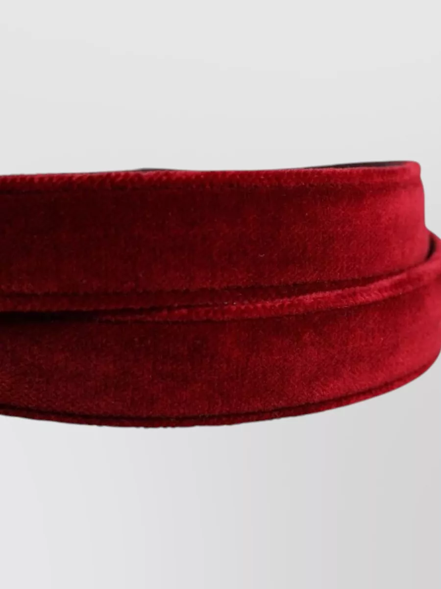 Dolce&Gabbana Velvet Belt