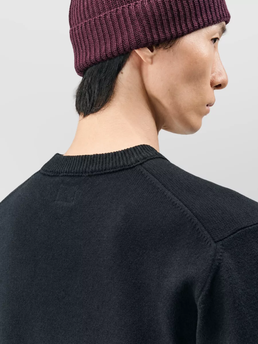 C.p. Company Virgin Wool Regular-Fit Ribbed Crew-Neck Sweater