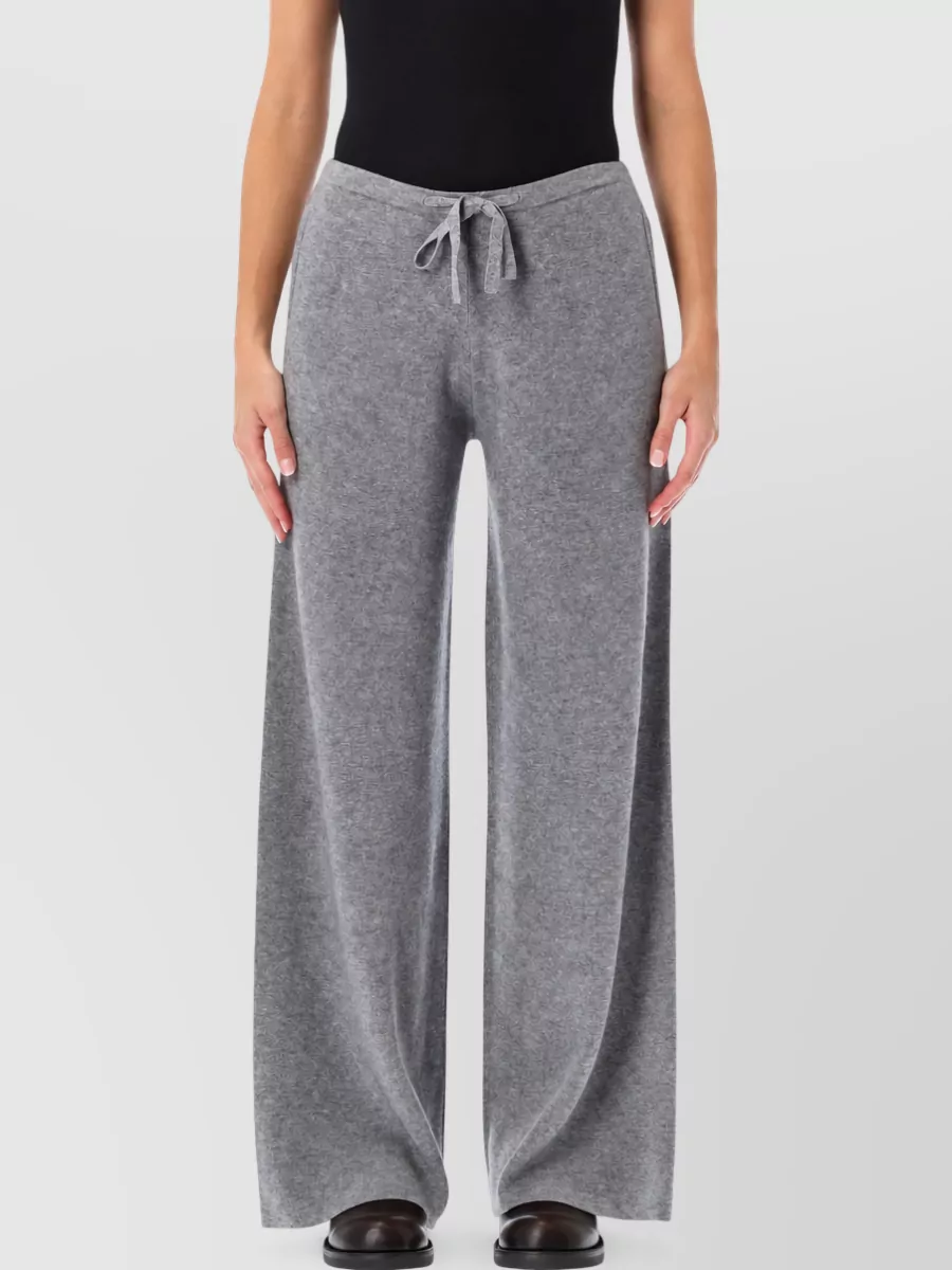 Rhea Costa cashmere wool drawstring lounge pants