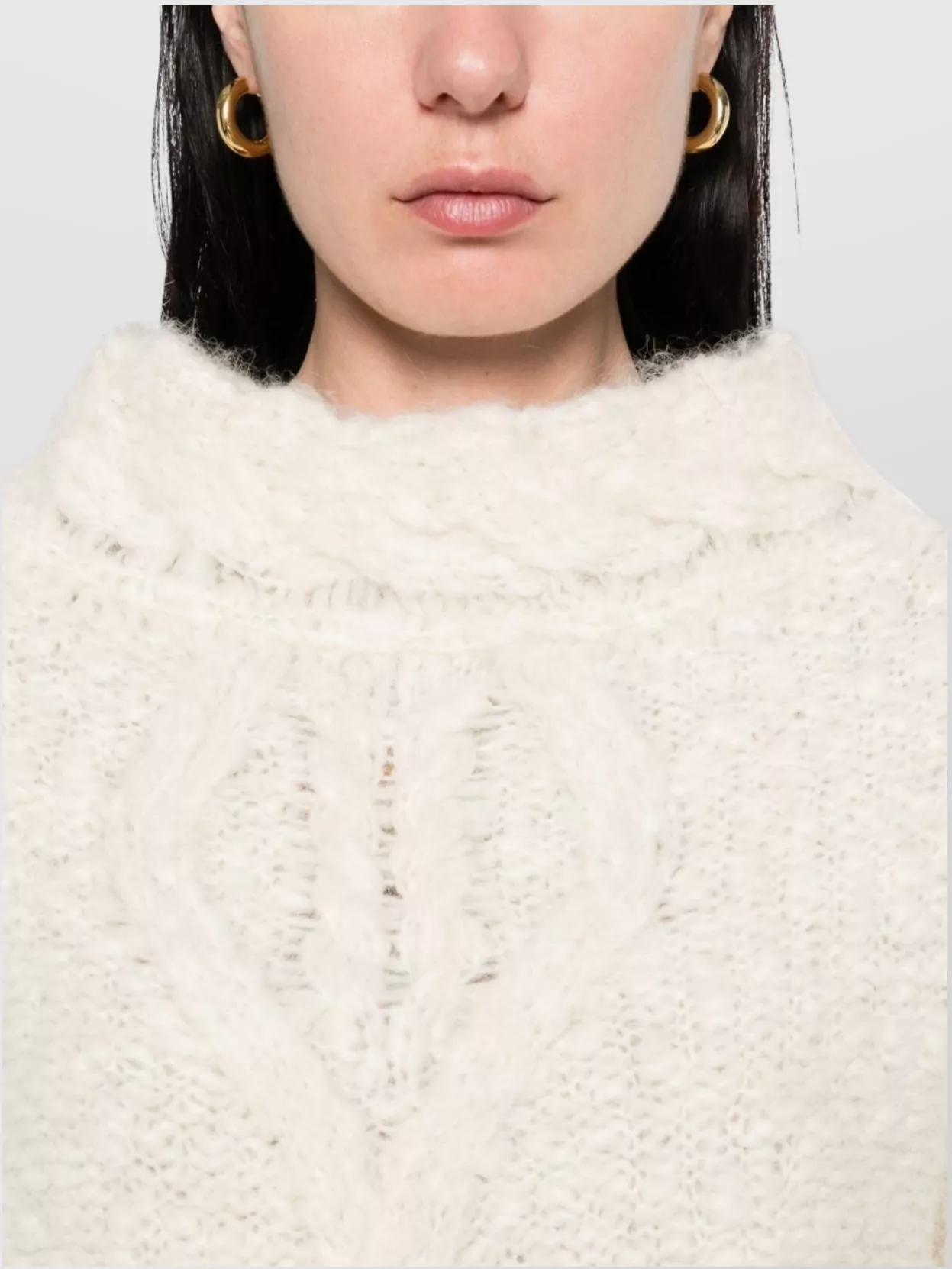 Isabel Marant Wool Cable Knit Pullover