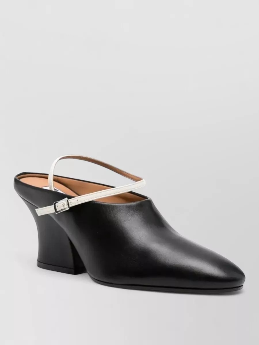 Jil Sander leather mules