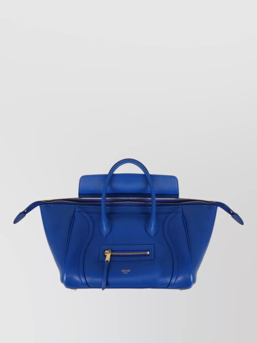 Celine Leather Luggage Small Shoulder Bag