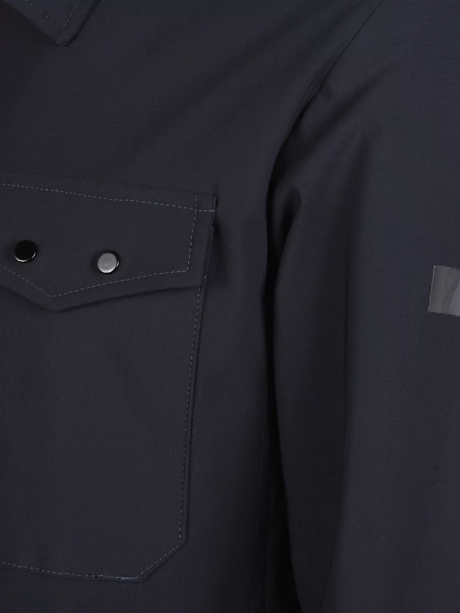 Pmds Zip Jacket With Long Sleeves And Chest Pockets