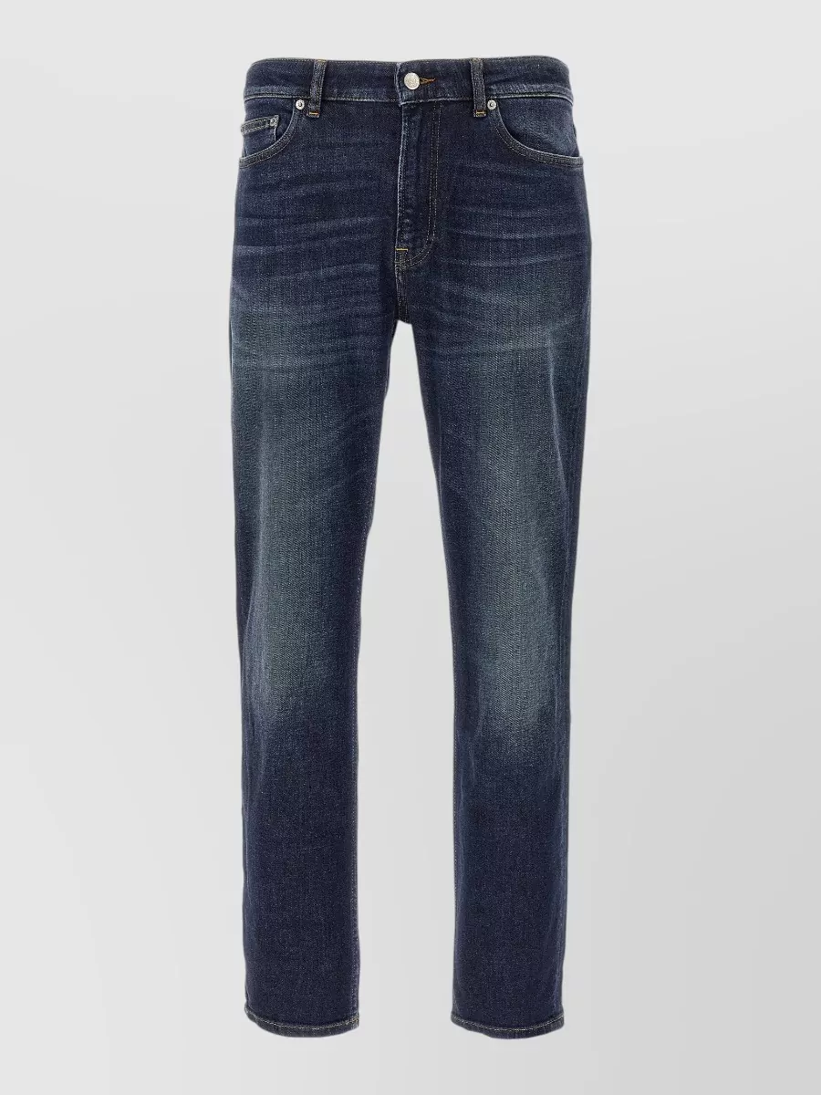 Department 5 denim straight-leg jeans