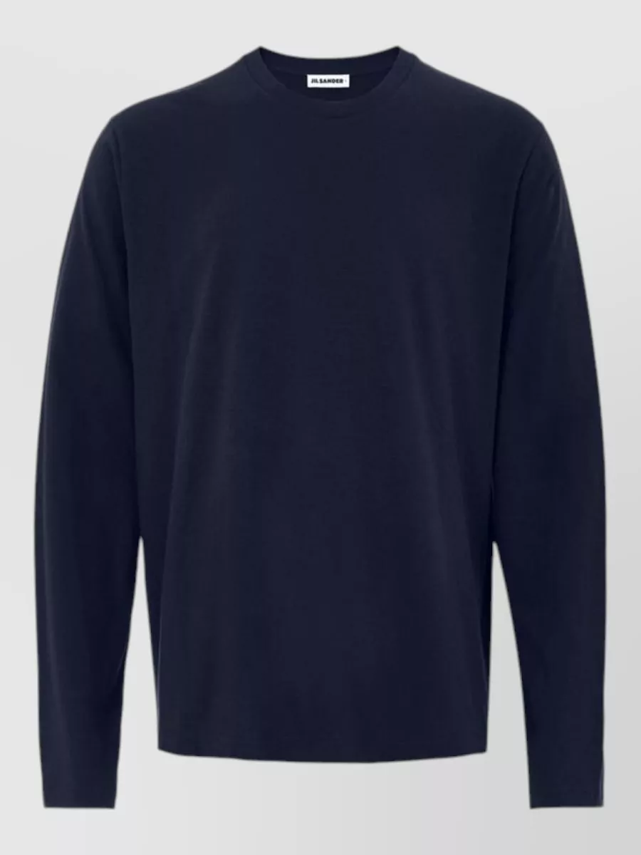 Jil Sander Cotton long sleeve t-shirt