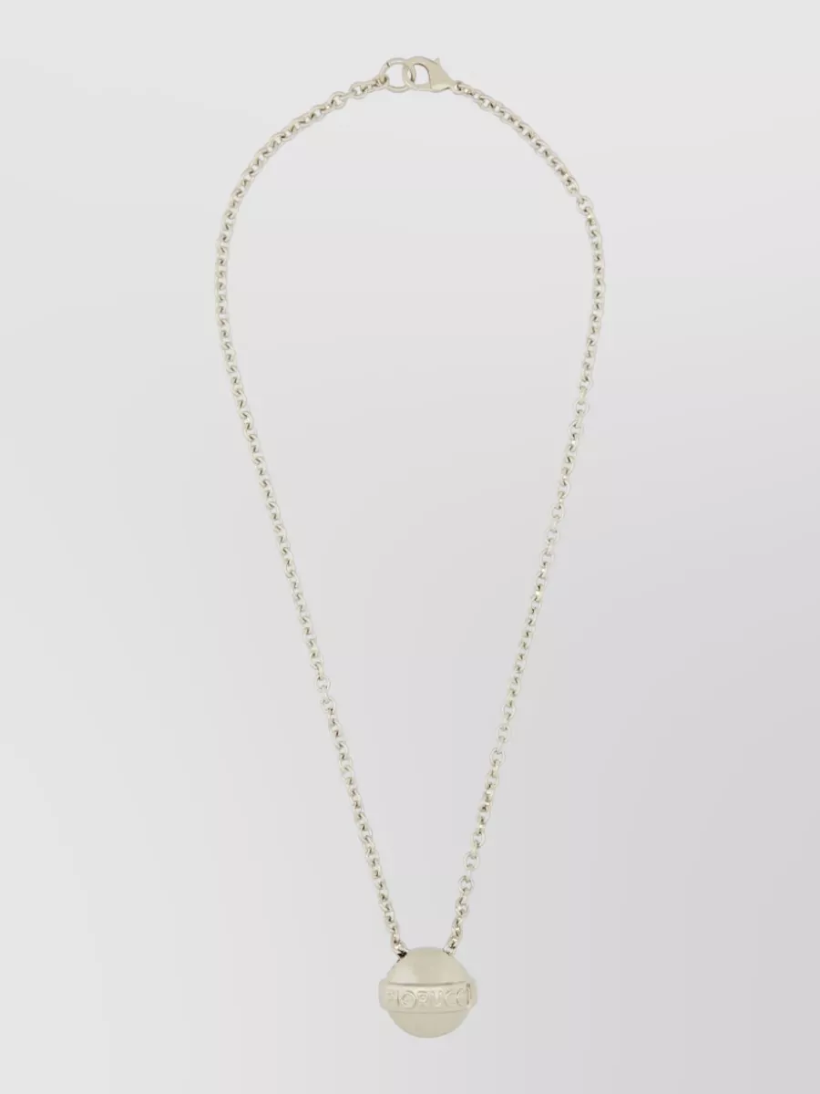 Fiorucci brass necklace
