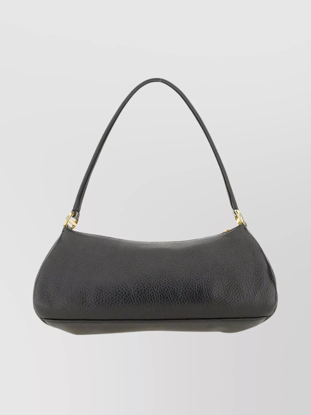 Chloé Textured Shoulder Bag Top Handle In Black