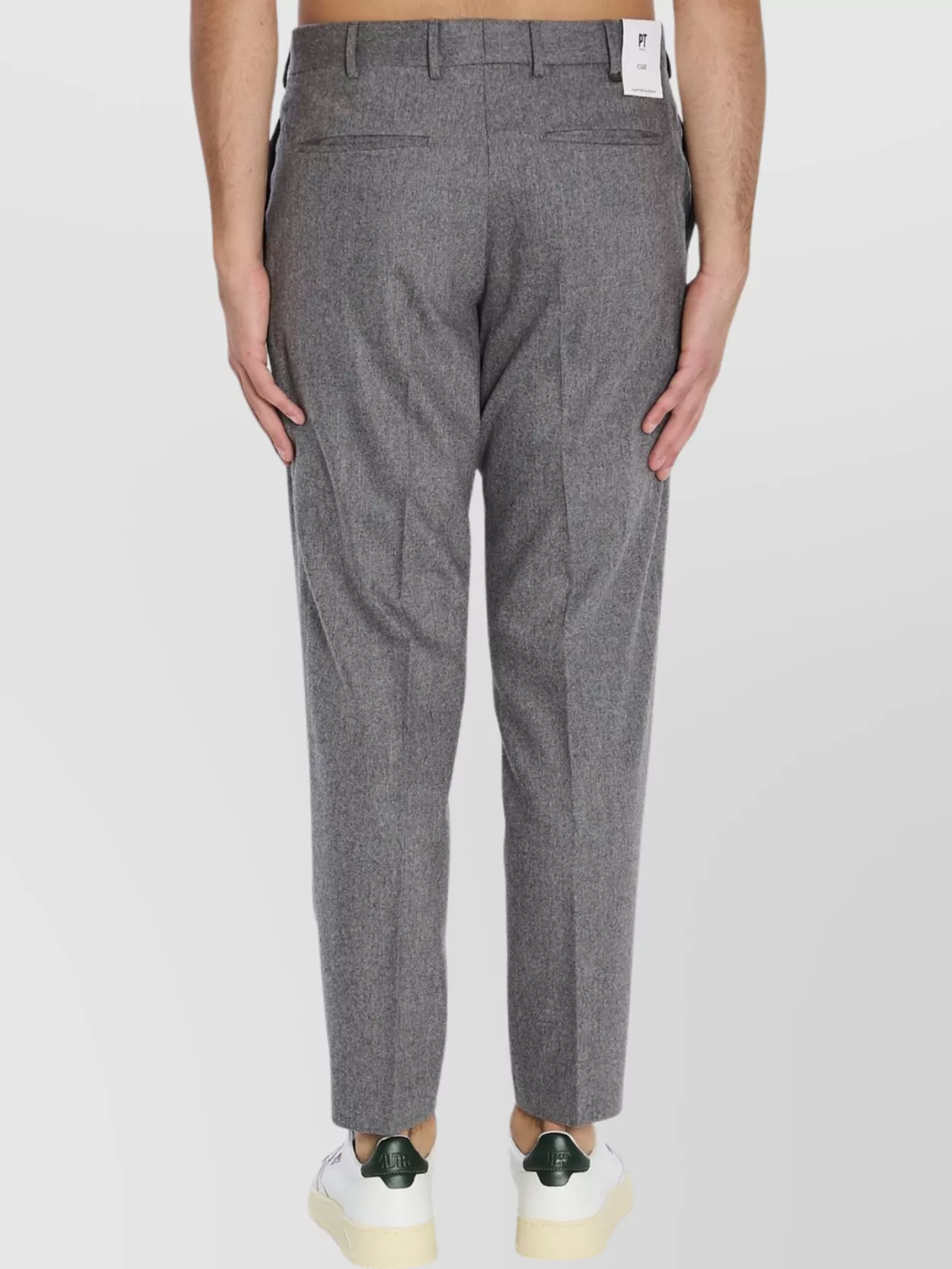 Pt Torino Slim Fit Stretch Trousers