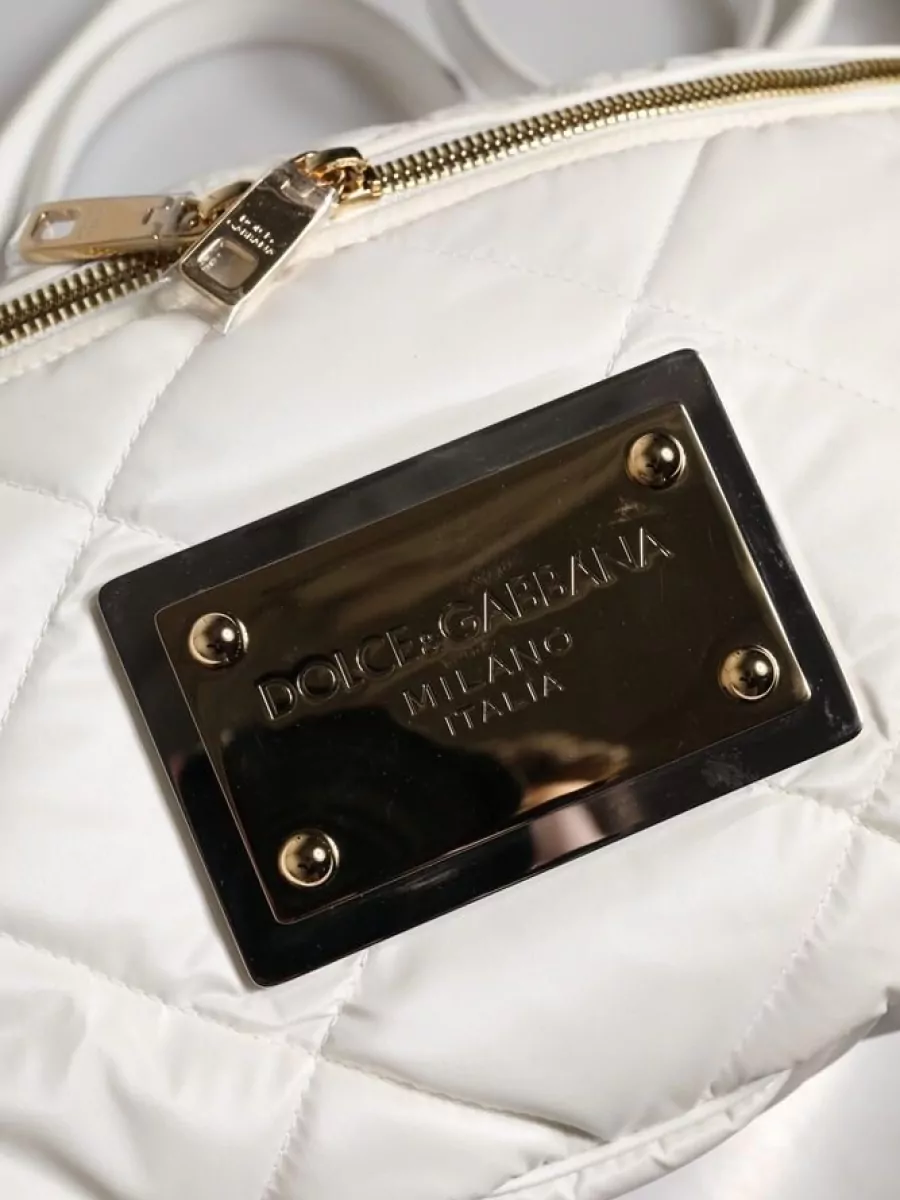 Dolce&Gabbana Devotion Quilted Leather Belt Bag