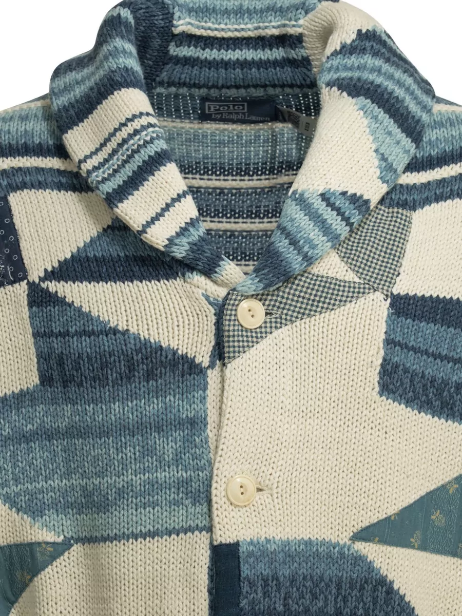 Polo Ralph Lauren Woven Cotton Linen Cardigan