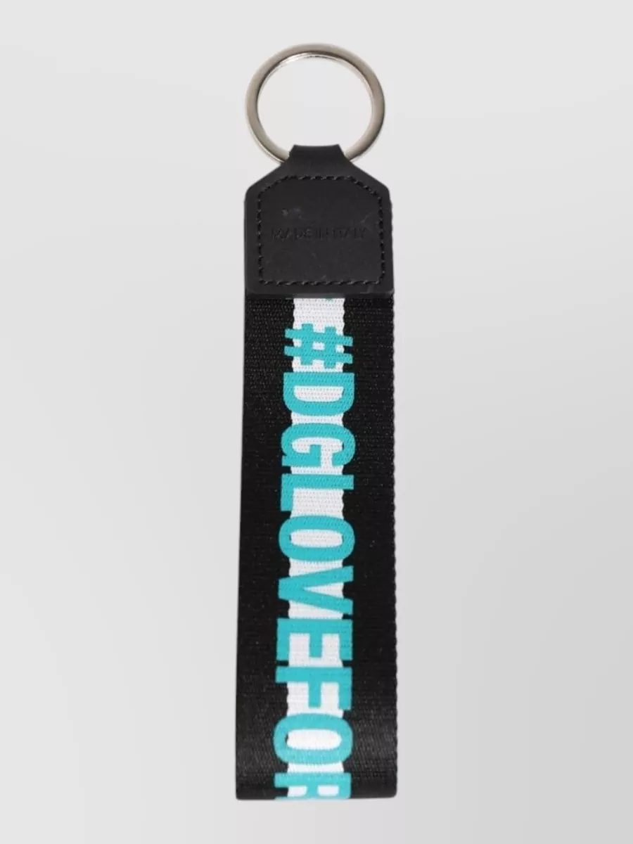 Dolce&Gabbana logo keychain