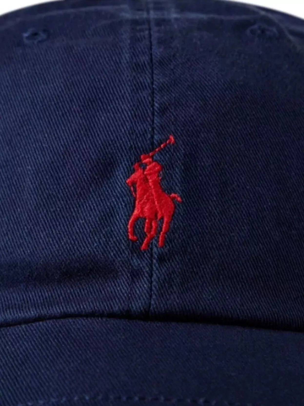 Polo Ralph Lauren Logo Baseball Cap With Curved Brim