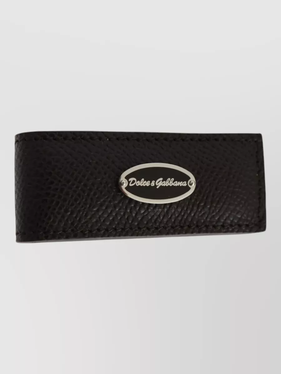 Dolce&Gabbana Leather Money Clip