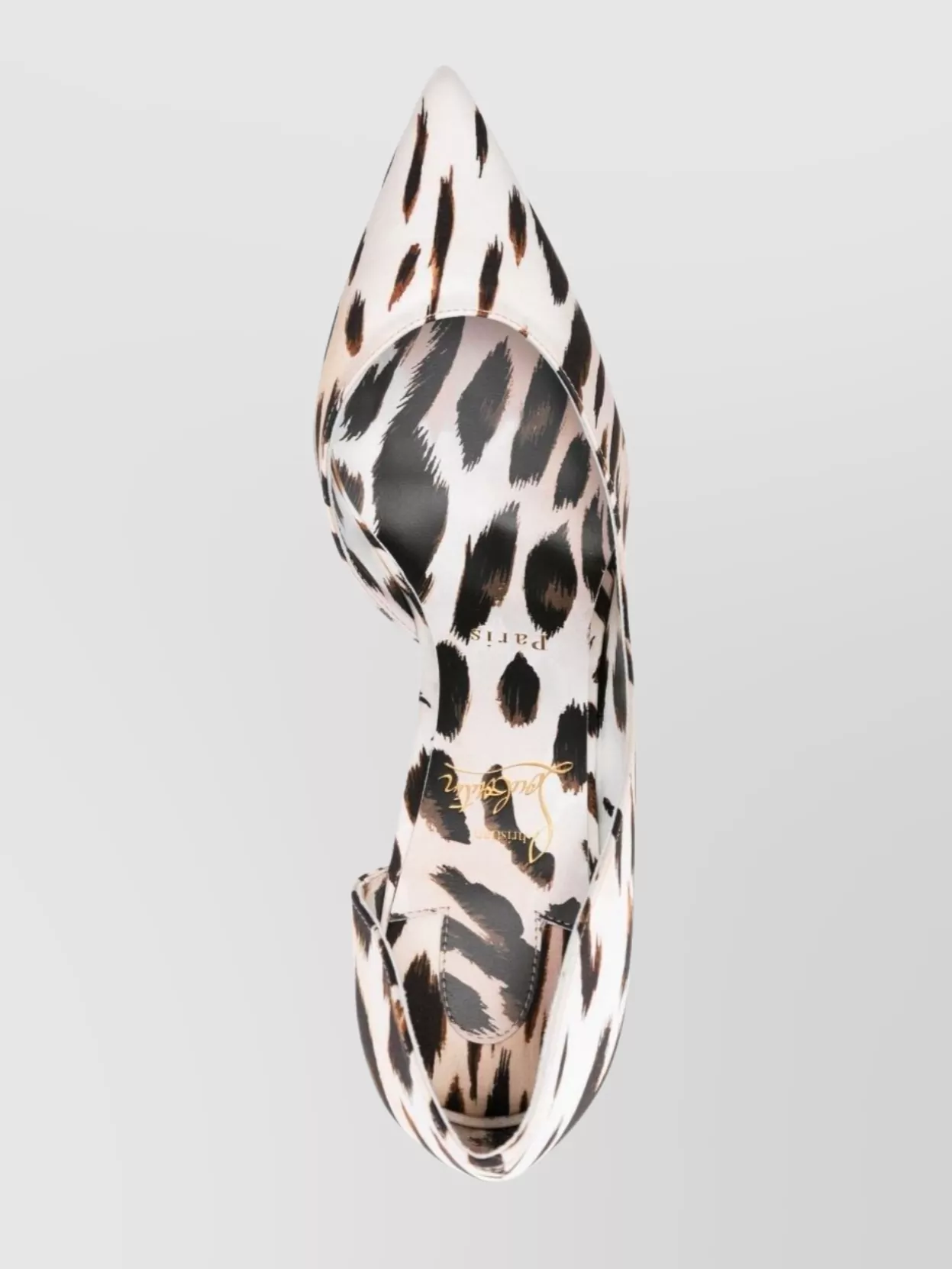 Christian Louboutin Iriza Leopard Print Calf Leather Pumps