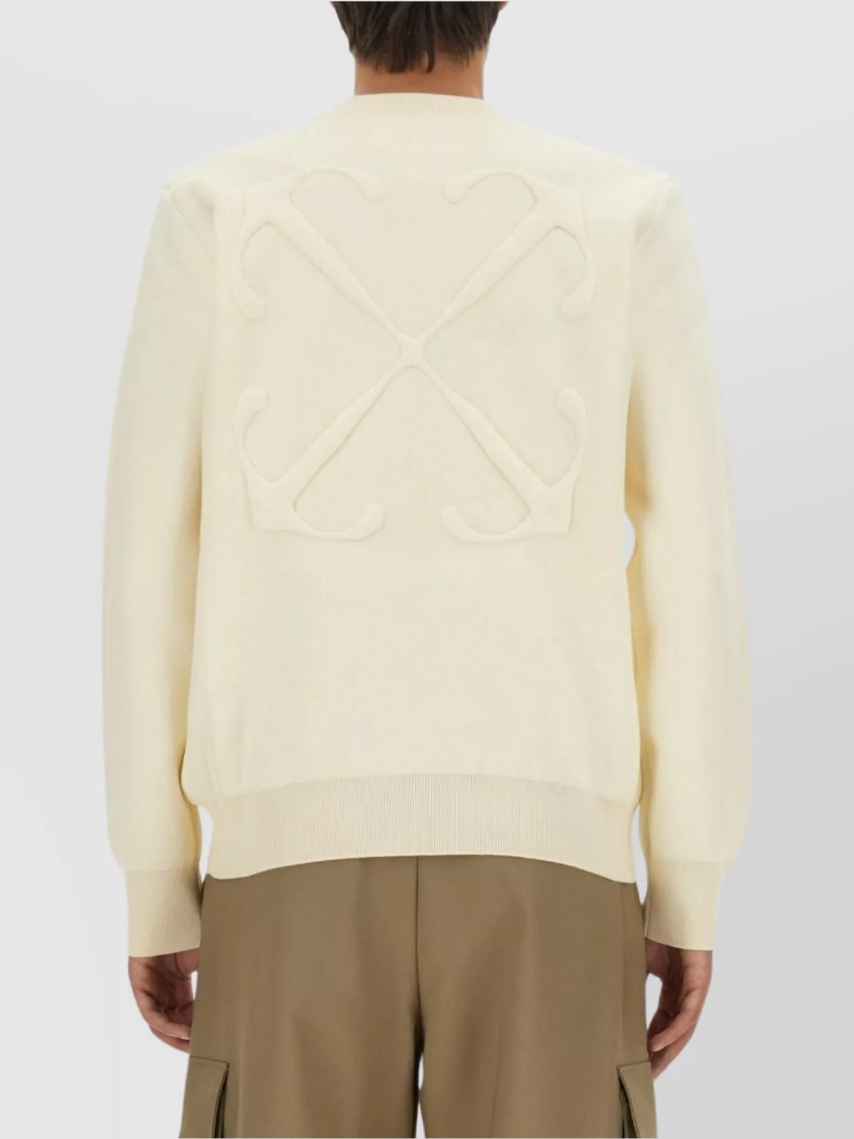 Off-White Logo Crew Neck Sweater