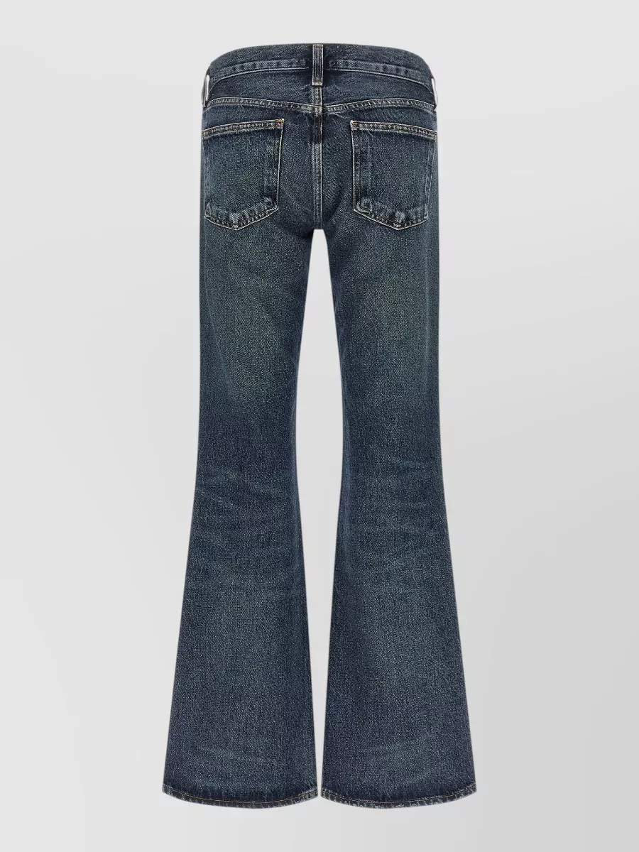 Agolde Denim Low-Rise Bootcut Jeans