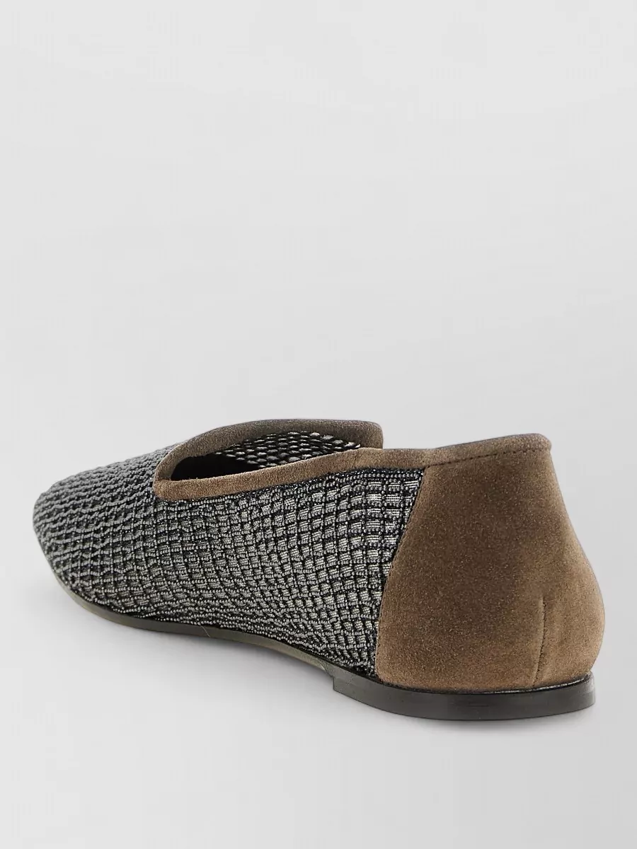 Brunello Cucinelli Mesh Loafers