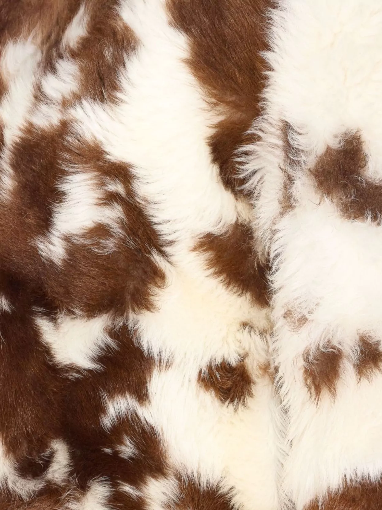 Zimmermann Animal Print Faux Fur Long Sleeve Jacket In Brown