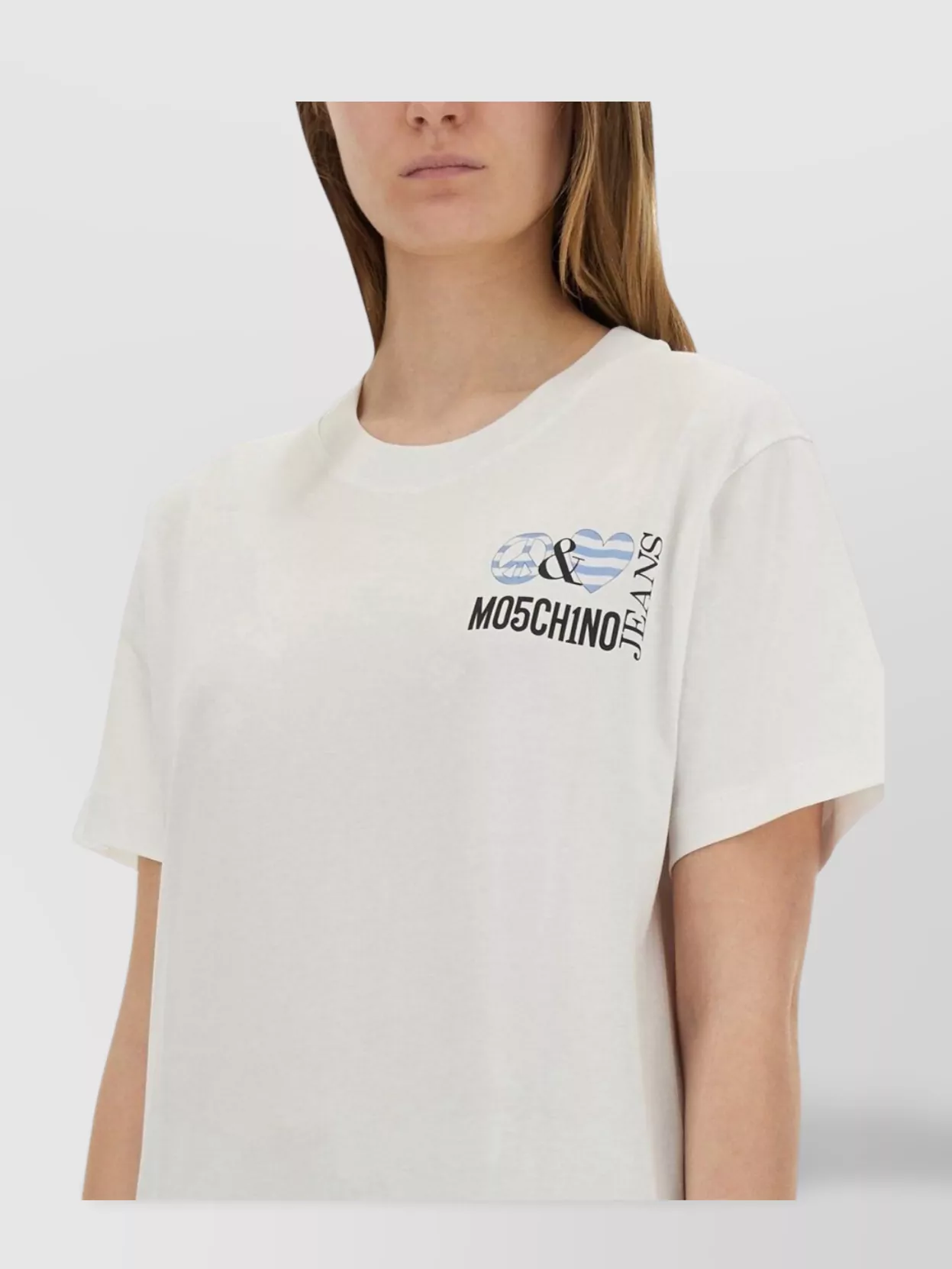Moschino Graphic Crew Neck T-Shirt