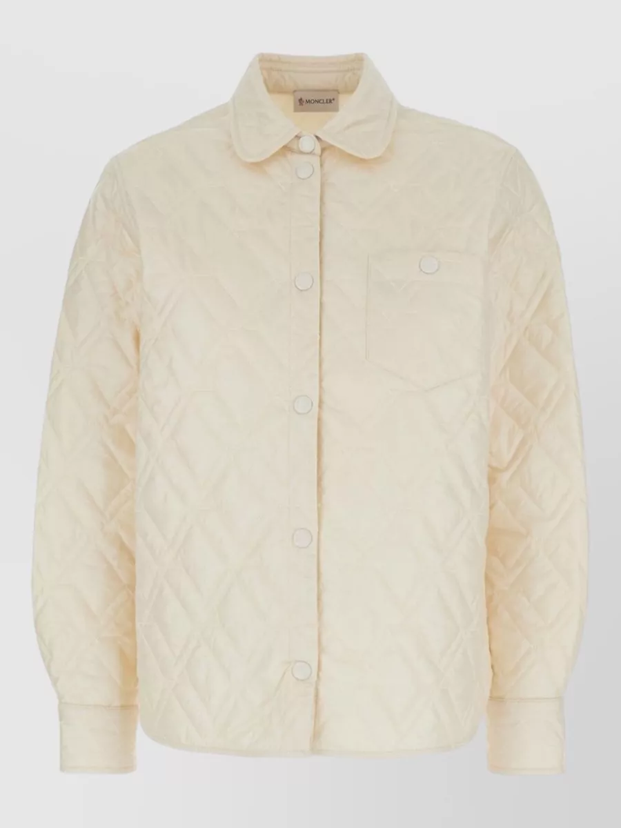 Moncler Quilted Padded Shirt Jacket