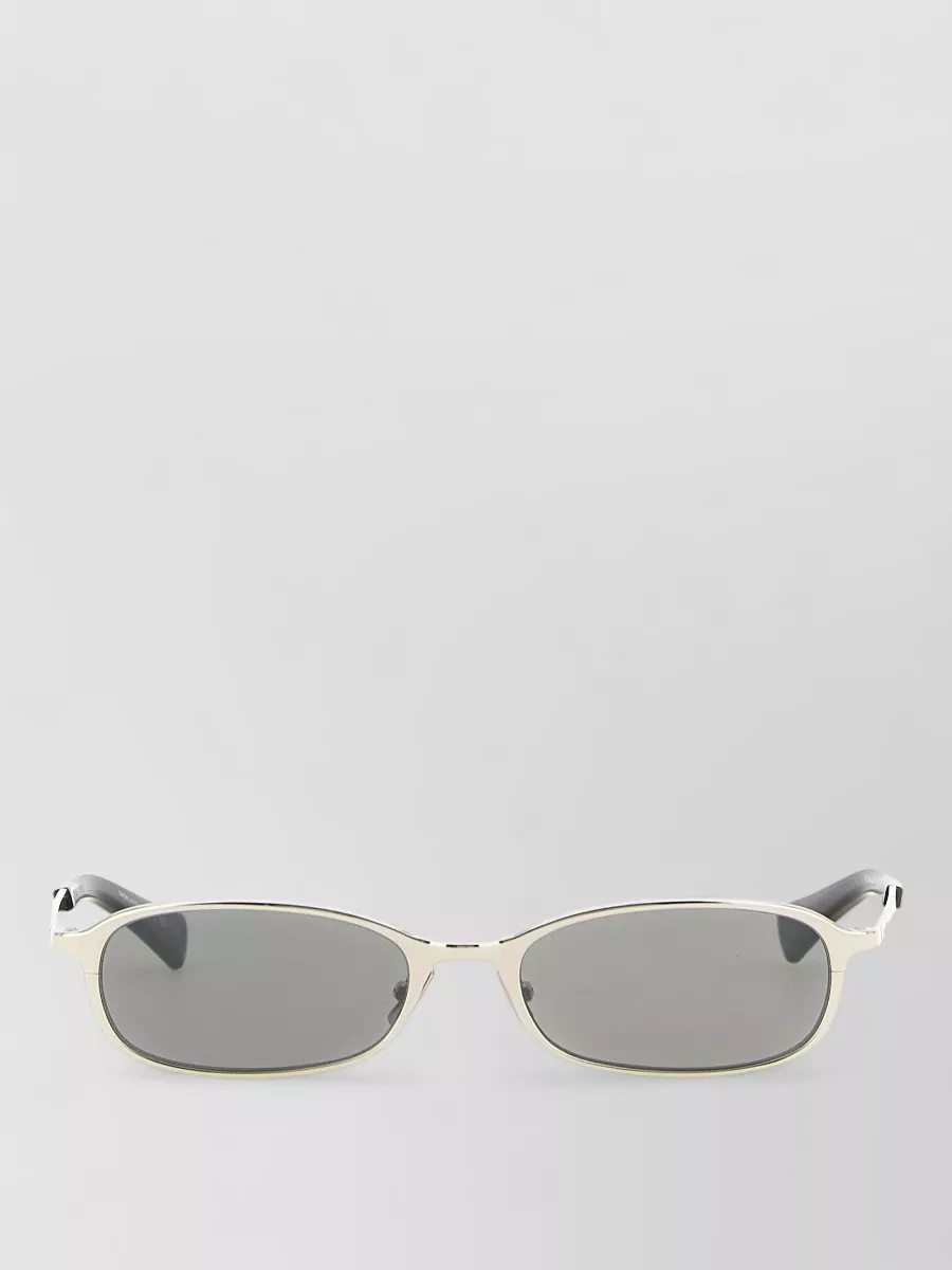 Saint Laurent Acetate Sunglasses In Gray