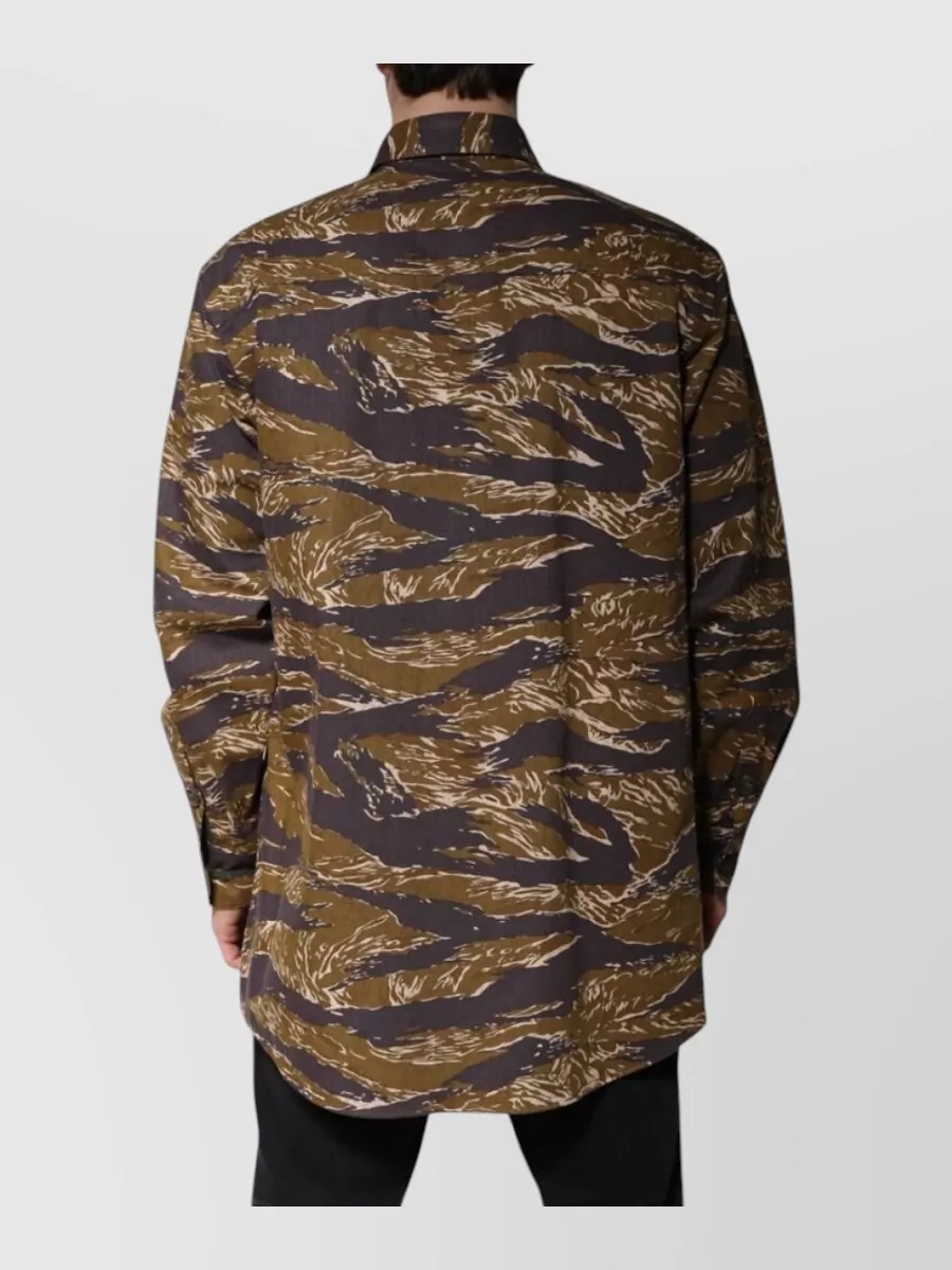 Dolce&Gabbana Cotton Printed Long-Sleeve Shirt