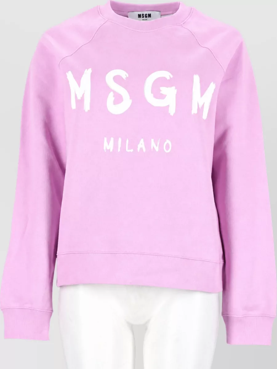 MSGM cotton sweatshirt