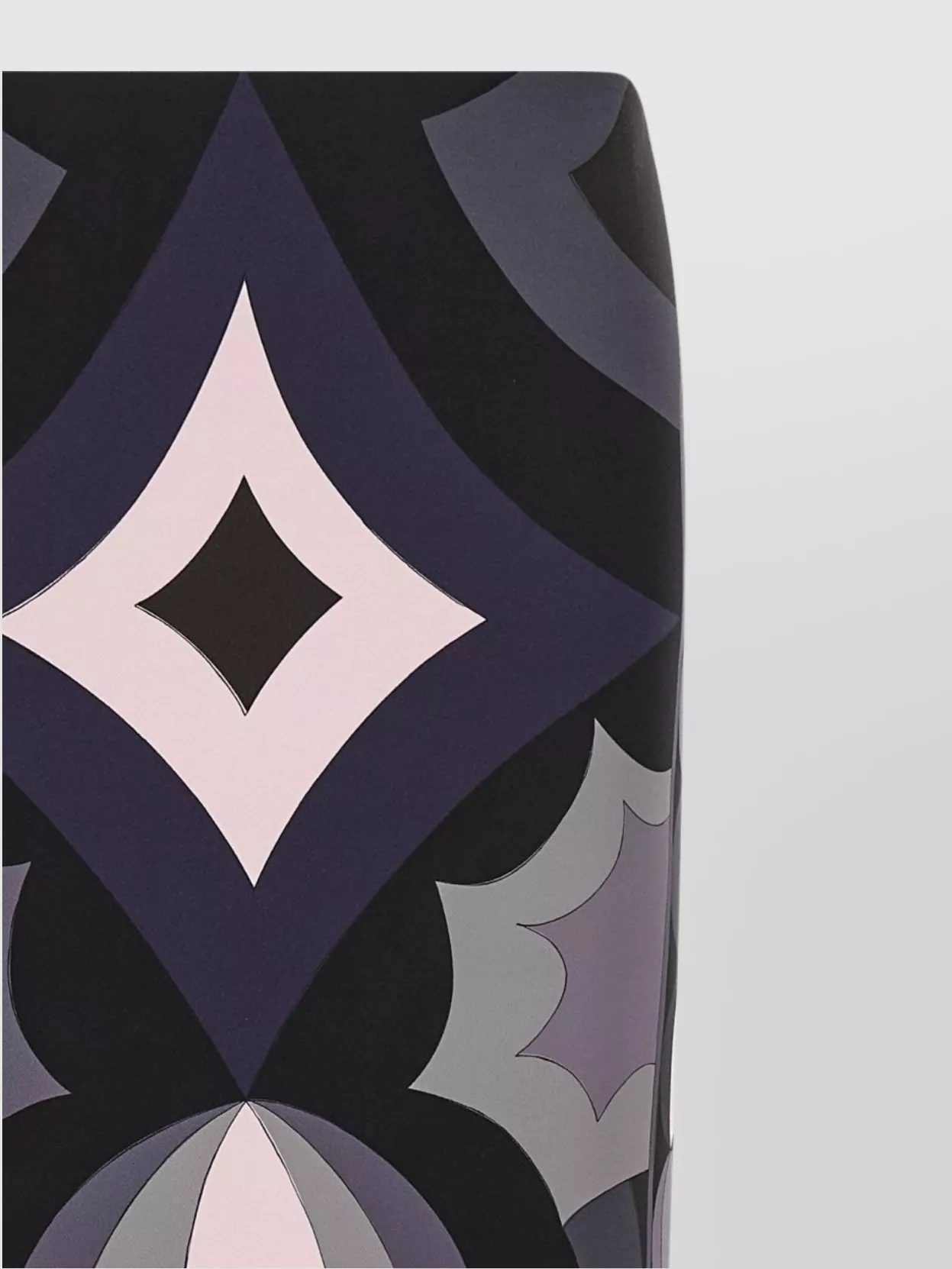 Pucci High Waist Fitted Skirt With Geometric Pattern