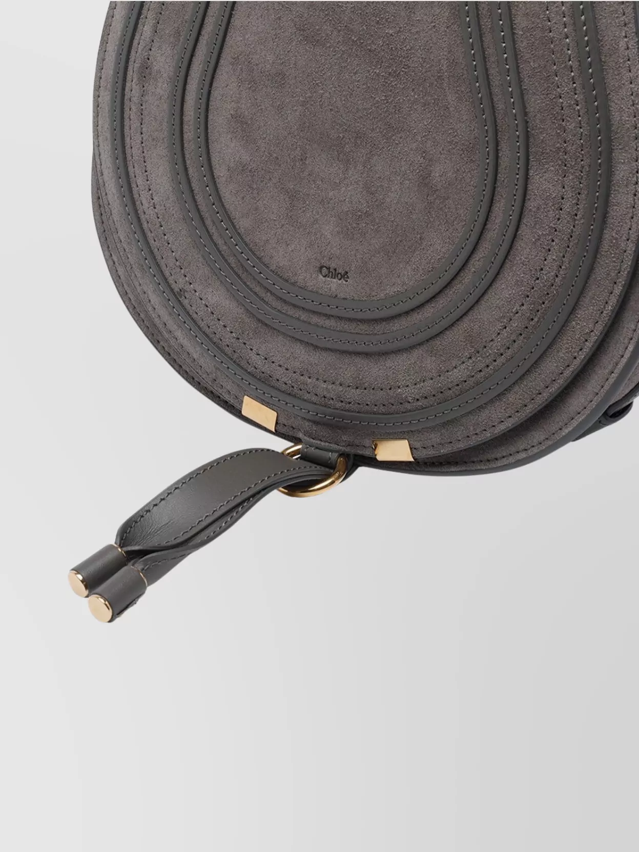 Chloé Suede Shoulder Bag Adjustable Strap