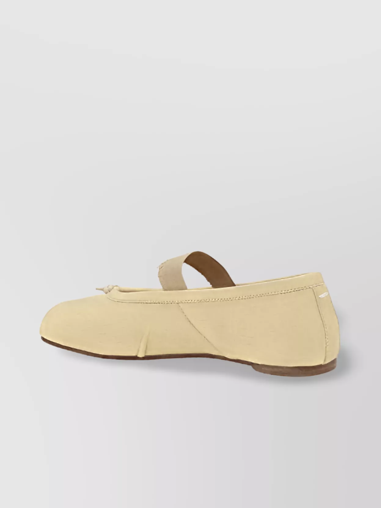 Maison Margiela Tabi Toe Bow Detail Ballerina Shoes