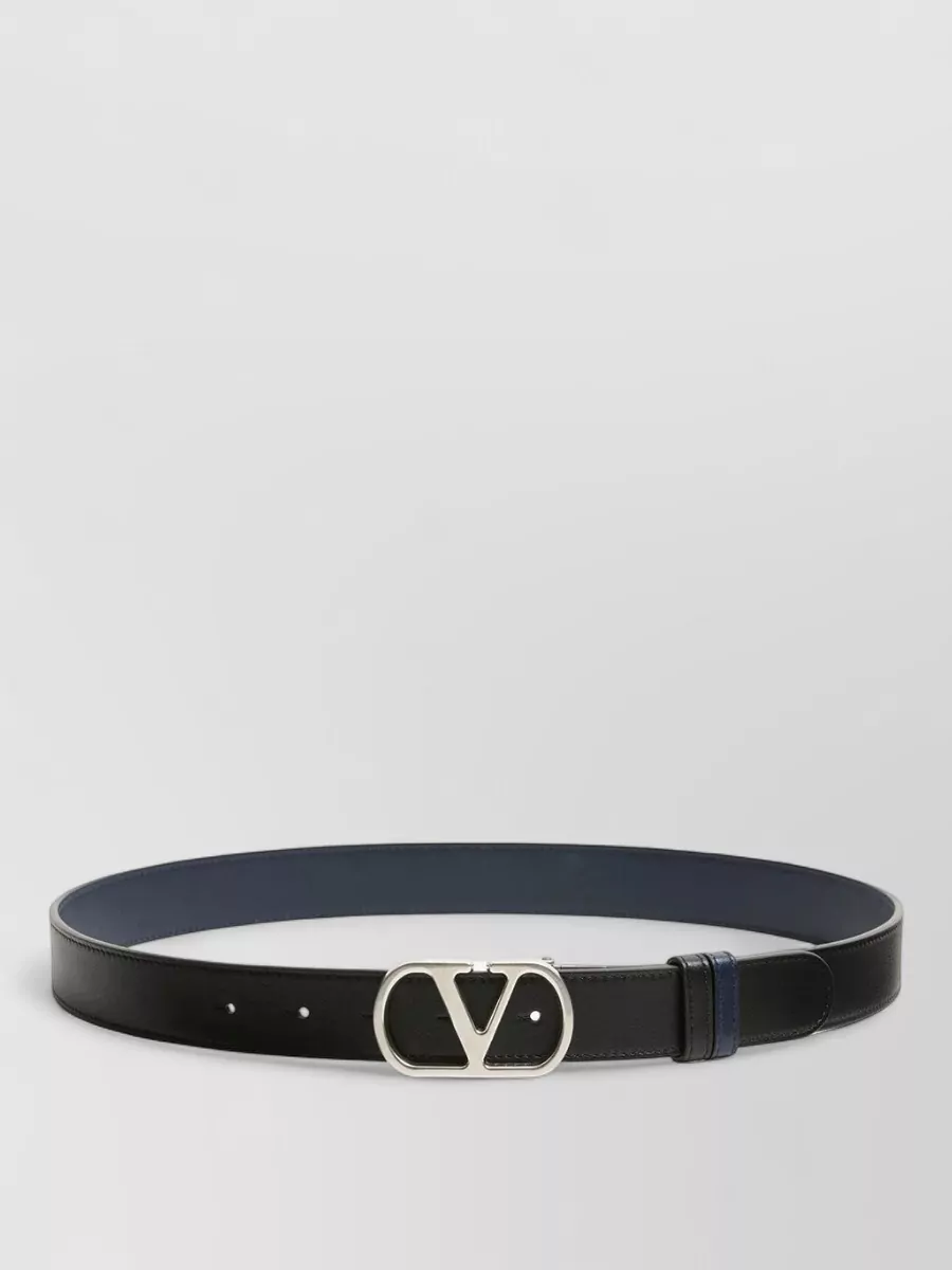 Valentino Garavani leather reversible belt