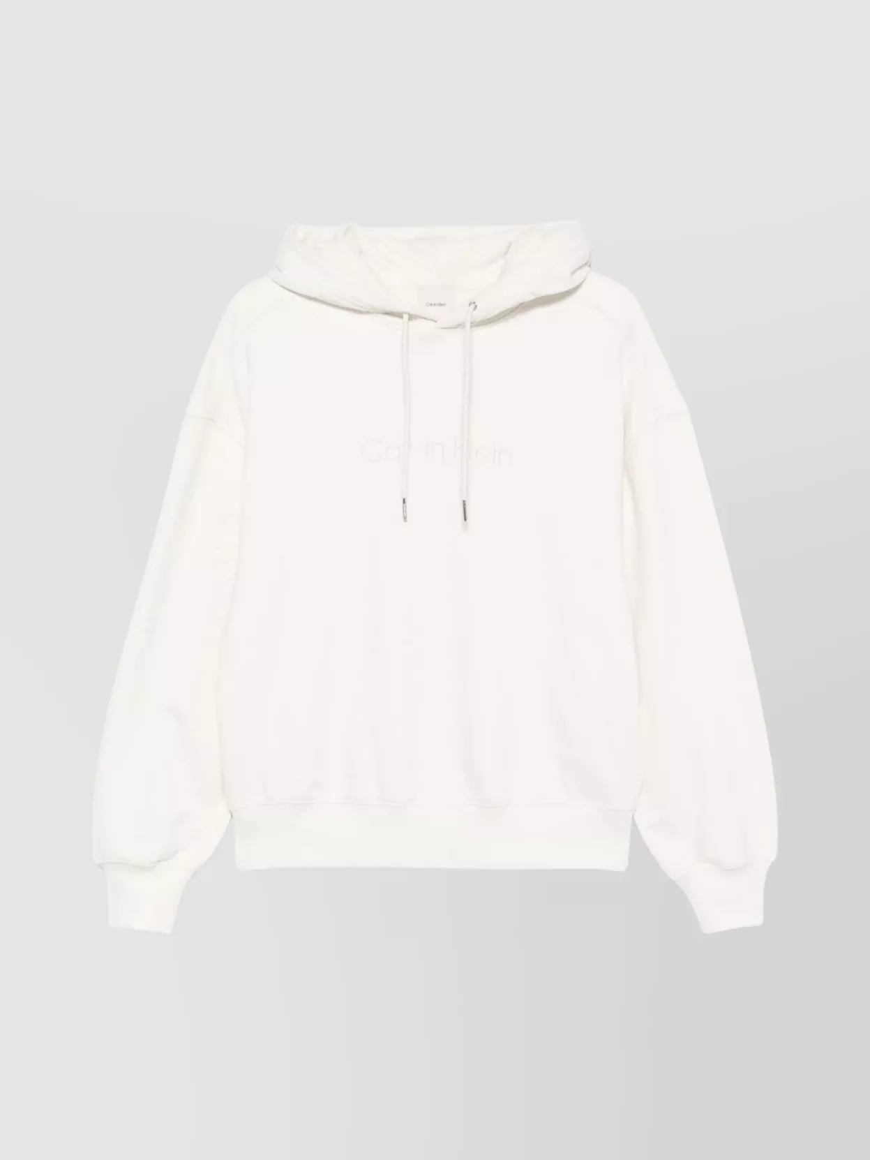 Calvin Klein Modern Casual Hooded Knitwear In White